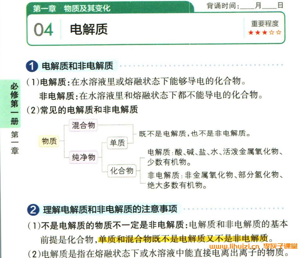 高中9科全彩基础知识公式大全天天背 百度网盘下载